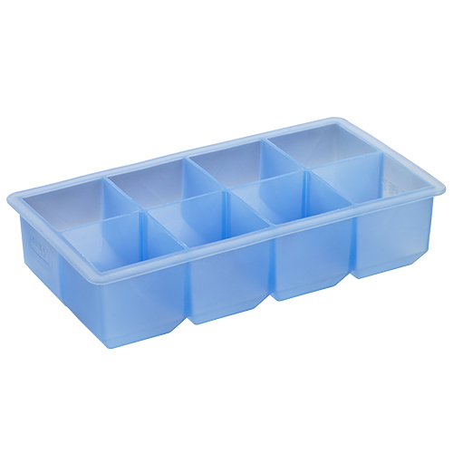 Lurch Isterningbakke terninger 5x5cm Blå